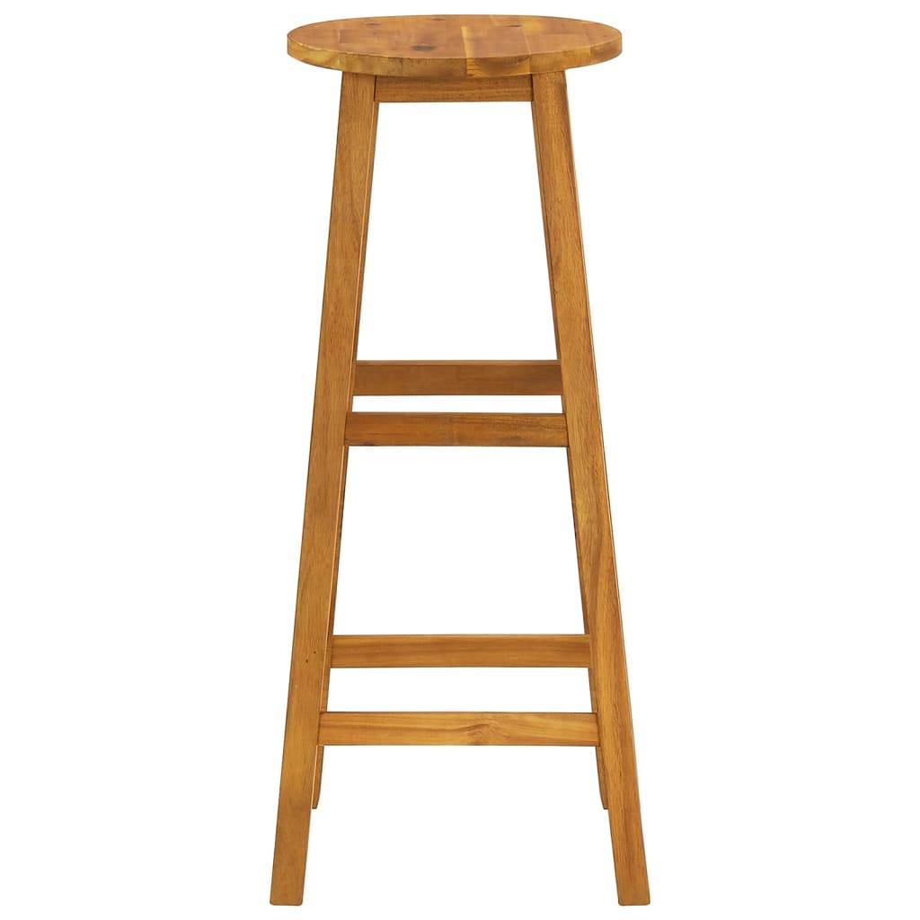 Helloshop26 - Ensemble de bar de jardin 5 pièces bois d'acacia solide - Imagen 7
