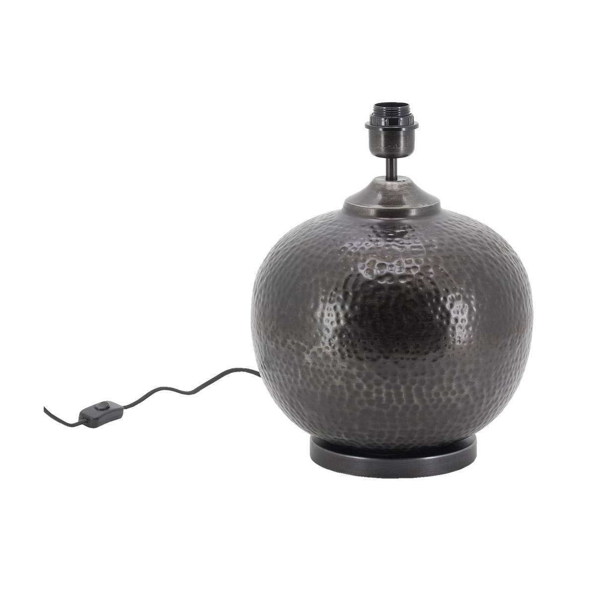 Aubry Gaspard - Pied de lampe en métal martelé - Imagen 1