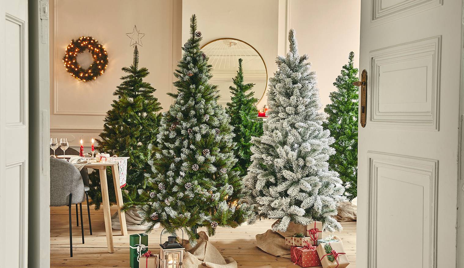 Everlands - Sapin artificiel Impérial Vert Ø.96,5 x H.150 cm - Imagen 4