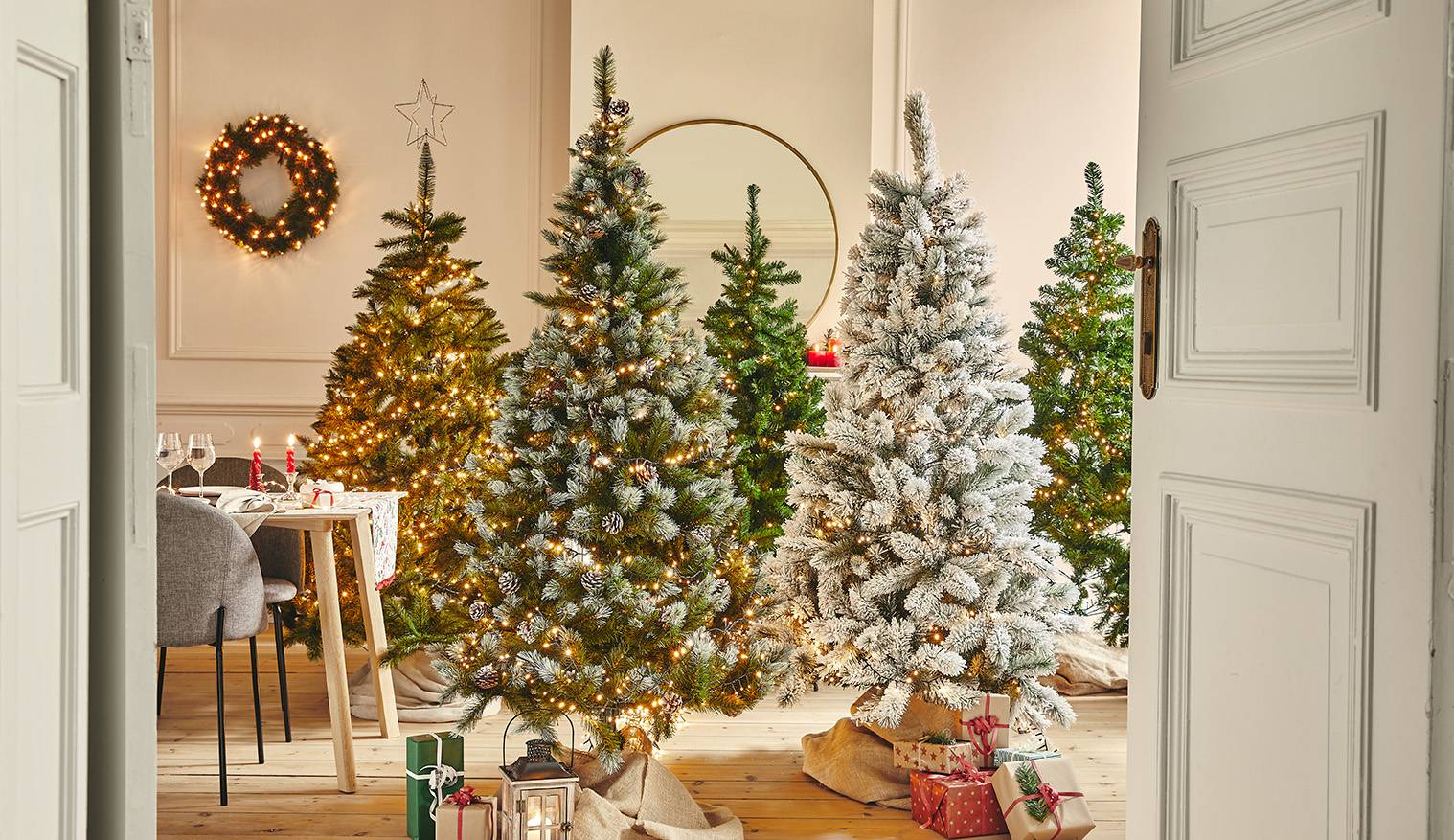 Everlands - Sapin artificiel Impérial Vert Ø.96,5 x H.150 cm - Imagen 8
