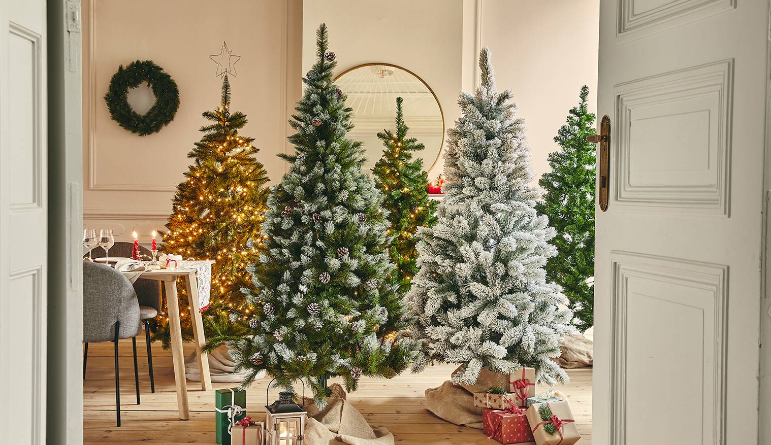 Everlands - Sapin artificiel Impérial Vert Ø.96,5 x H.150 cm - Imagen 3