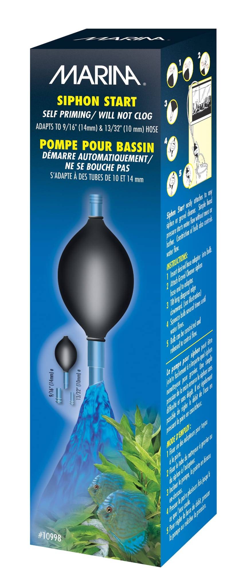 Marina - Pompe siphon 5.3 x 22,8 x 5.5 cm