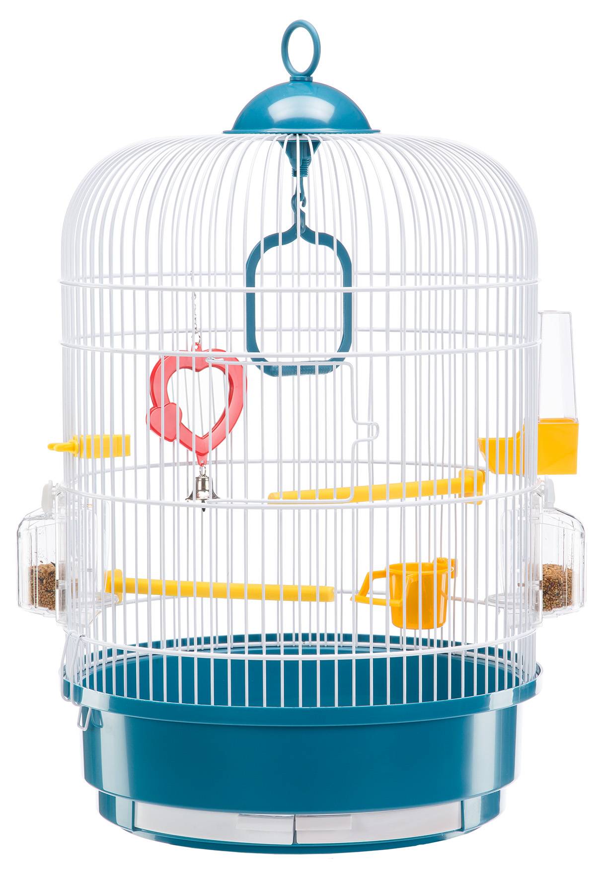 Ferplast - Jaula equipada Regina blanca H.49 cm - Imagen 2