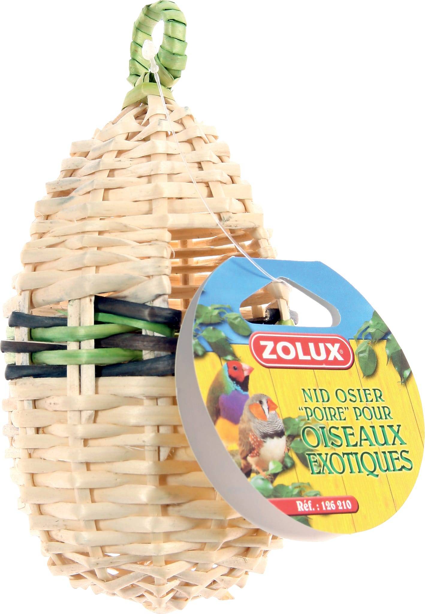 Zolux - Nido para aves Pera - ZOLUX