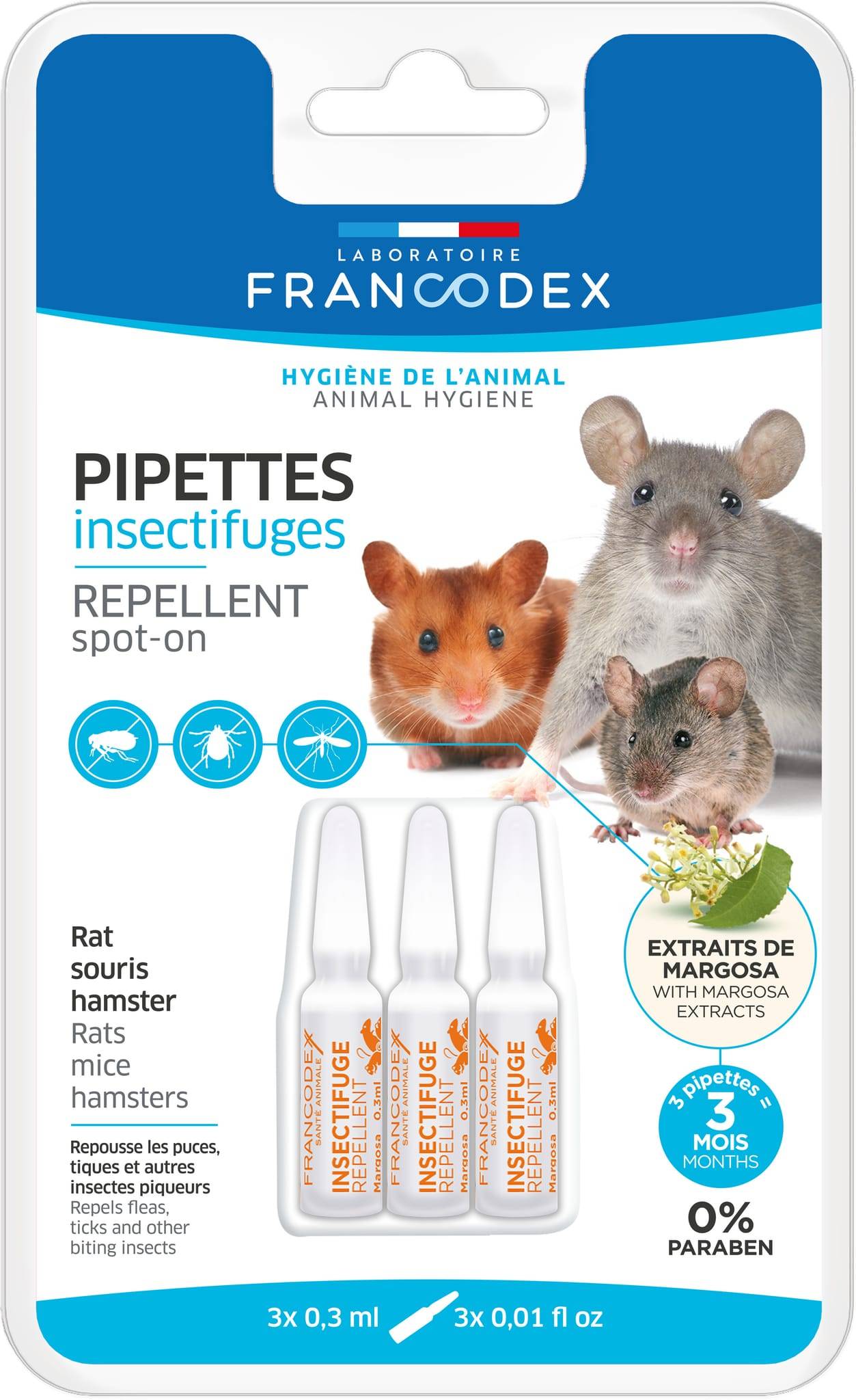 Francodex - Pipettes Insectifuges Petits Rongeurs – FRANCODEX - Image 3