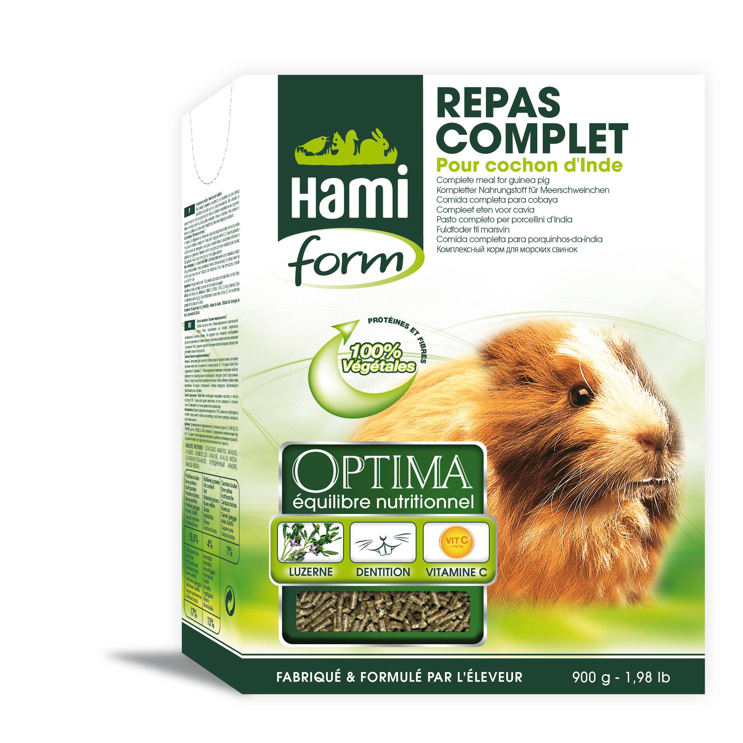 Hamiform - Repas Complet Cochon d'Inde - HAMI FORM - Imagen 1