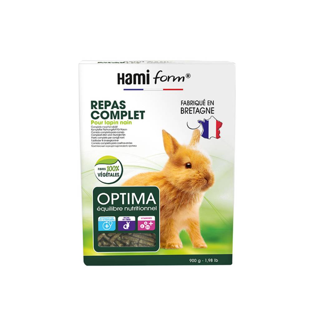 Hamiform - Repas Complet Pour Lapin Nain – HAMI FORM - Imagen 2