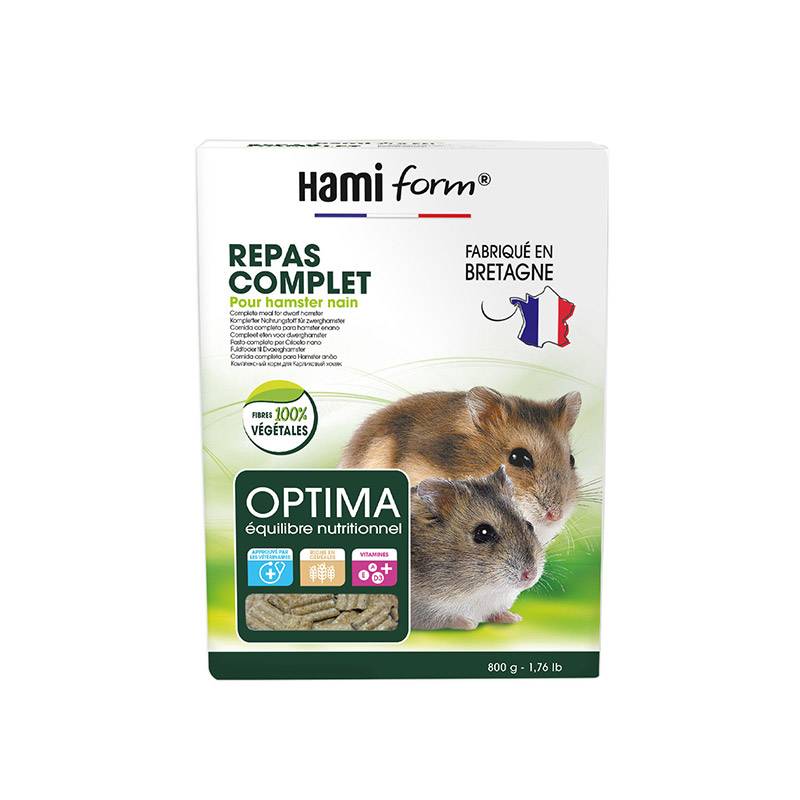 Hamiform - Repas Complet Granulé Hamster Nain - HAMI FORM