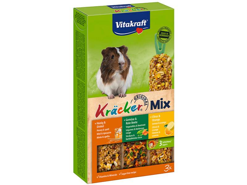 Kräcker Trio Mix Cobayas P/3 VITAKRAFT - Imagen 1