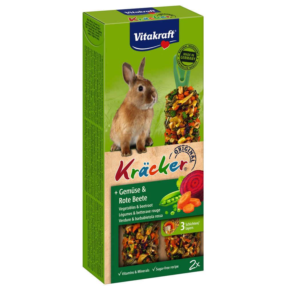 Kräcker verduras remolacha roja conejos enanos p/2 – VITAKRAFT - Imagen 2