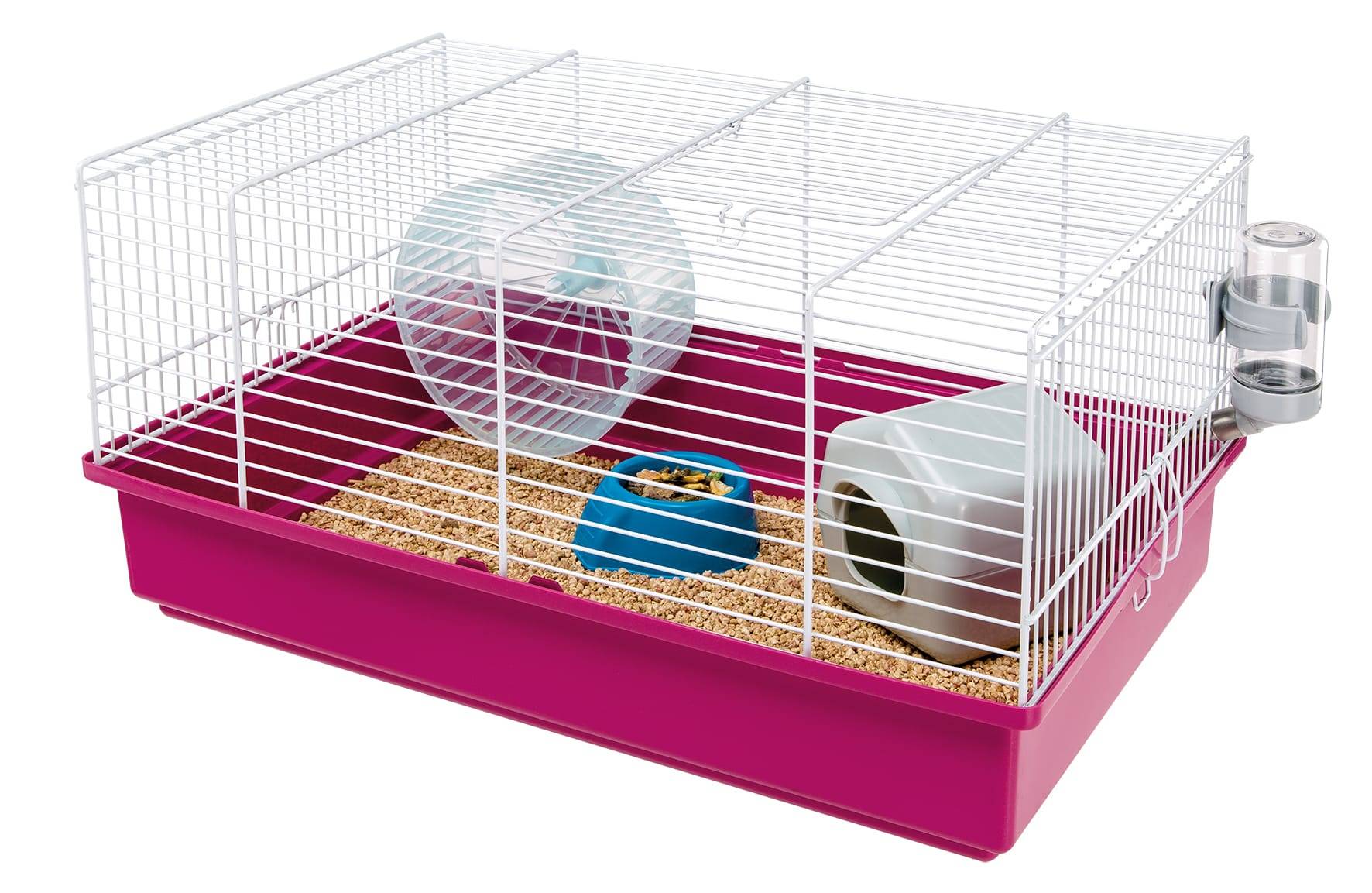 Ferplast - Cage Criceti 9 Blanc  - L.46 x l.29,5 x H.23 cm