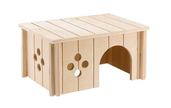 Maisonnette bois - L.26 x l.13 x H.13 cm