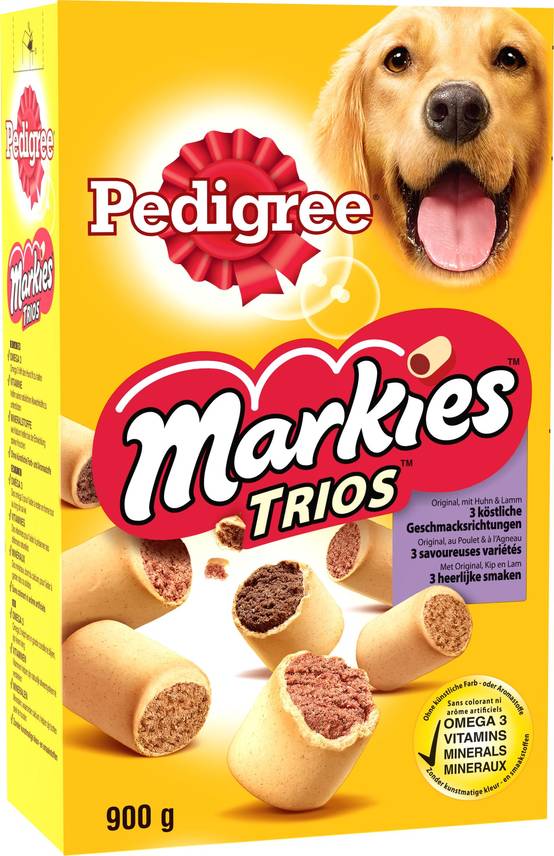 Pedigree - Pedigree Markies Trio 3 variétés 900g