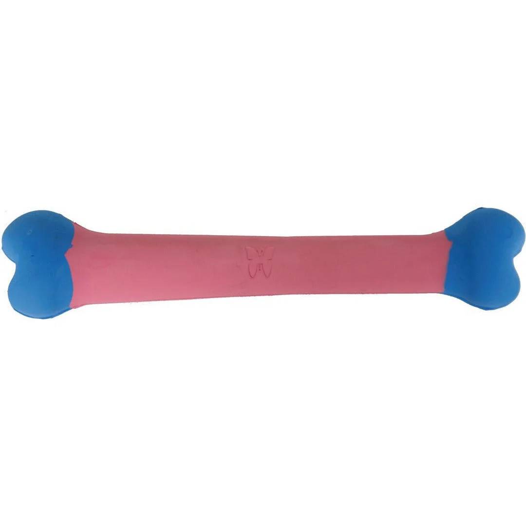Jouet os caoutchouc naturel bicolore S – MARTIN
