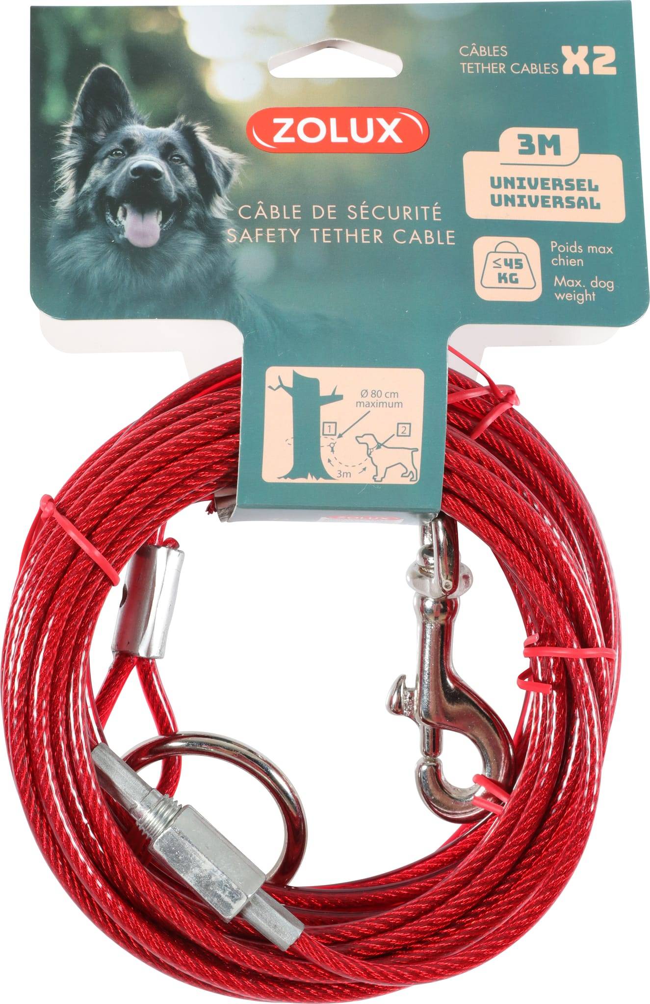 Zolux - Zolux - Cable de securite universel - Imagen 1