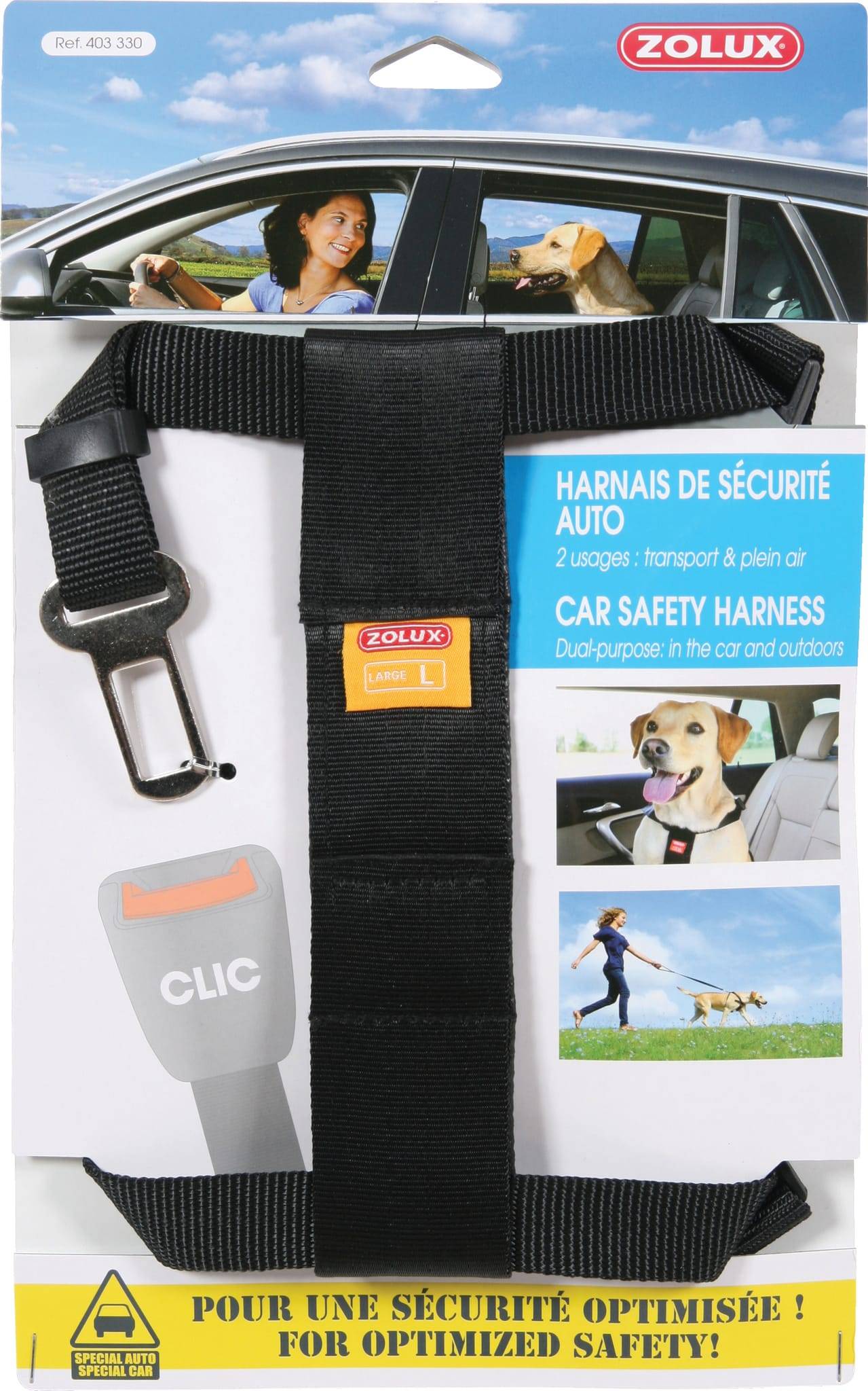 Zolux - Arnés de seguridad para perro ZOLUX - Imagen 1