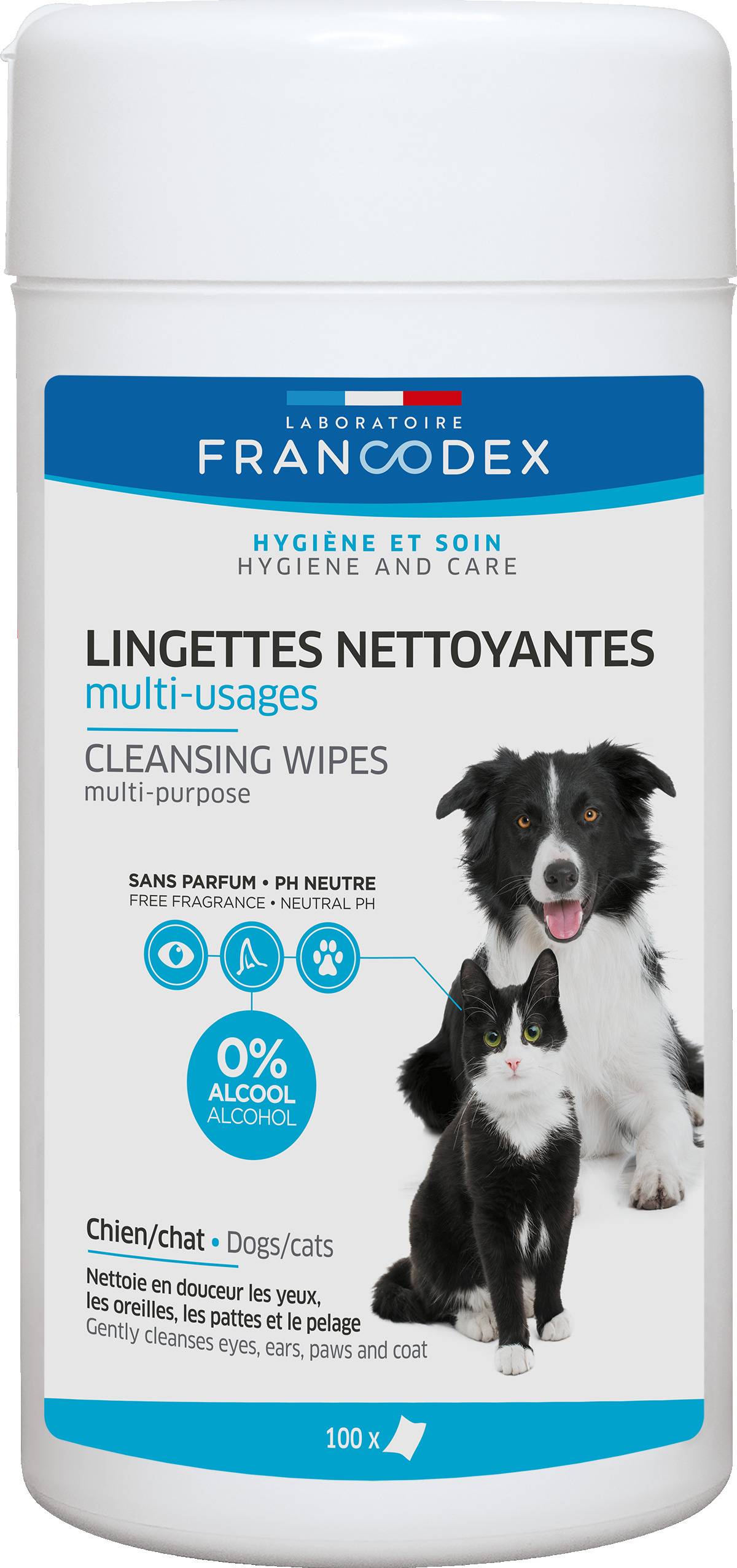Francodex - Lingettes nettoyantes multi-usages - FRANCODEX - Image 3