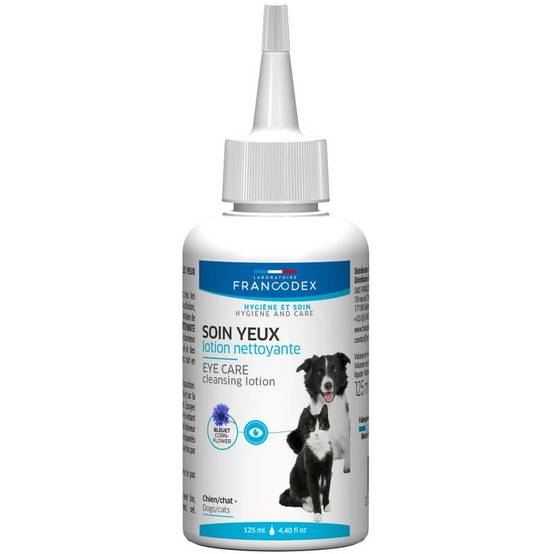 Francodex - NETTOYANT POUR LES YEUX POUR CHIEN ET CHAT 125ml - Image 2