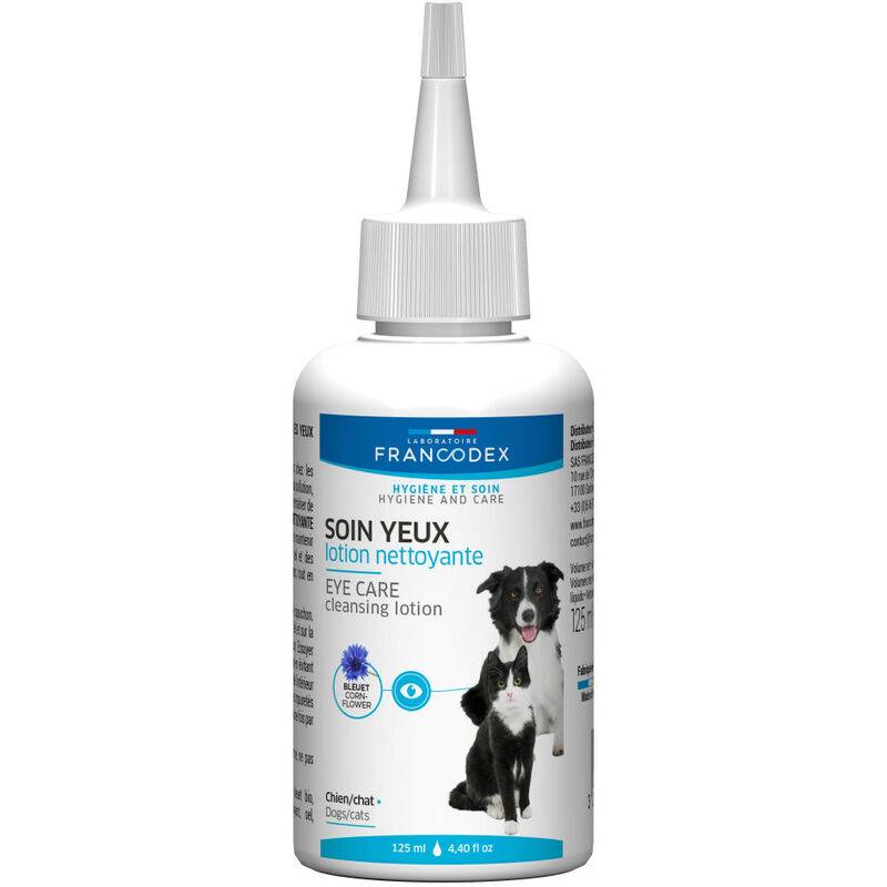 Francodex - NETTOYANT POUR LES YEUX POUR CHIEN ET CHAT 125ml