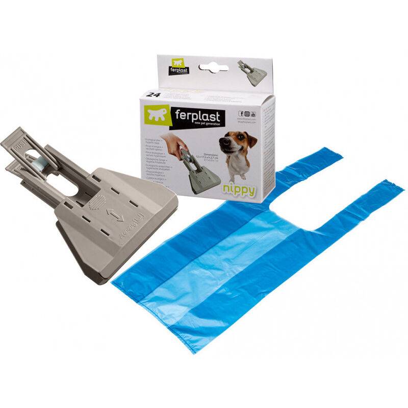 Pince en plastique ramasse crottes - Image 2