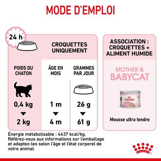 Royal Canin - Royal Canin - Croquettes pour chat Mother & Babycat 4 kg - Image 4