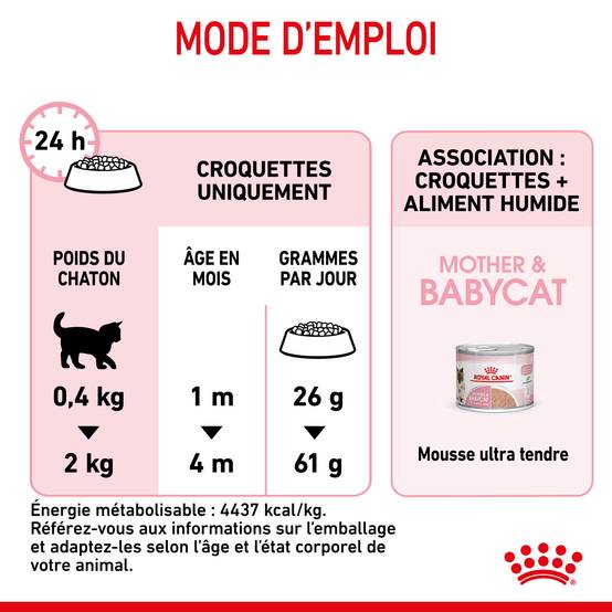 Royal Canin - Royal Canin - Croquettes pour chat Mother & Babycat 4 kg - Image 11
