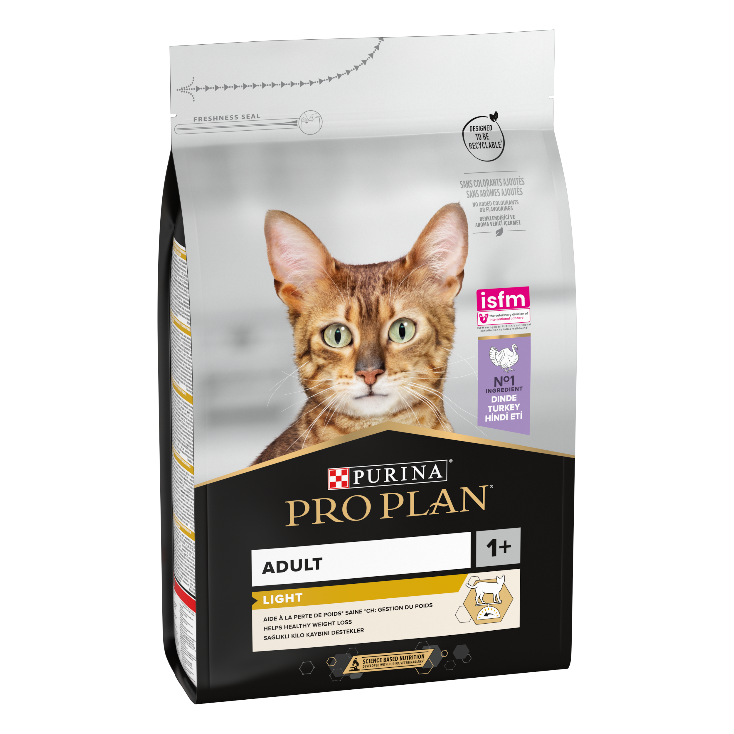 Purina Pro Plan - Croquettes chat Adulte Light 3 kg - PRO PLAN - Imagen 11
