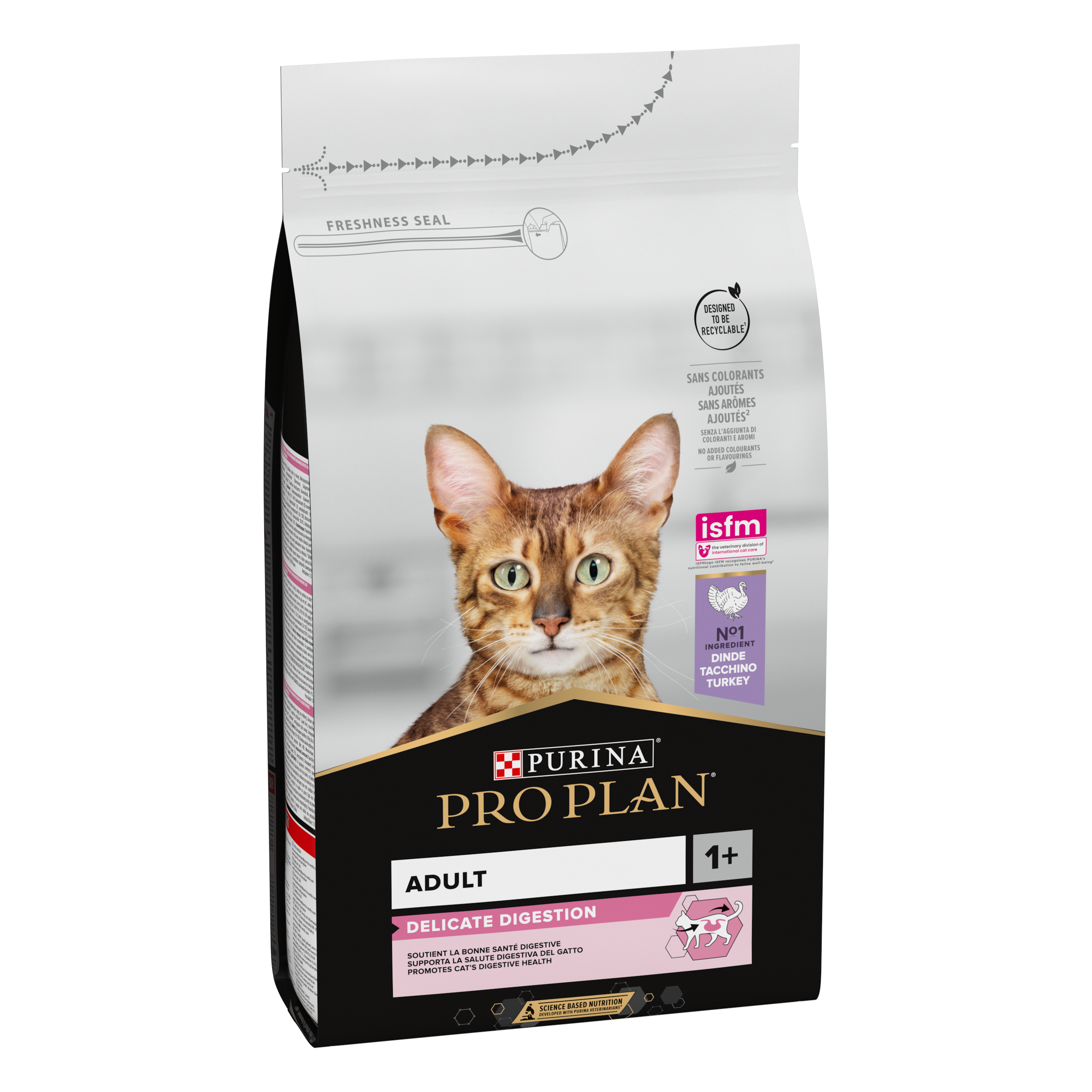 Purina Pro Plan - Croquettes chat Optidigest Dinde 1,5 kg - PRO PLAN - Imagen 5