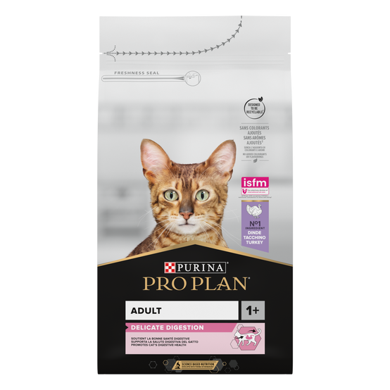Purina Pro Plan - Croquettes chat Optidigest Dinde 1,5 kg - PRO PLAN - Image 2