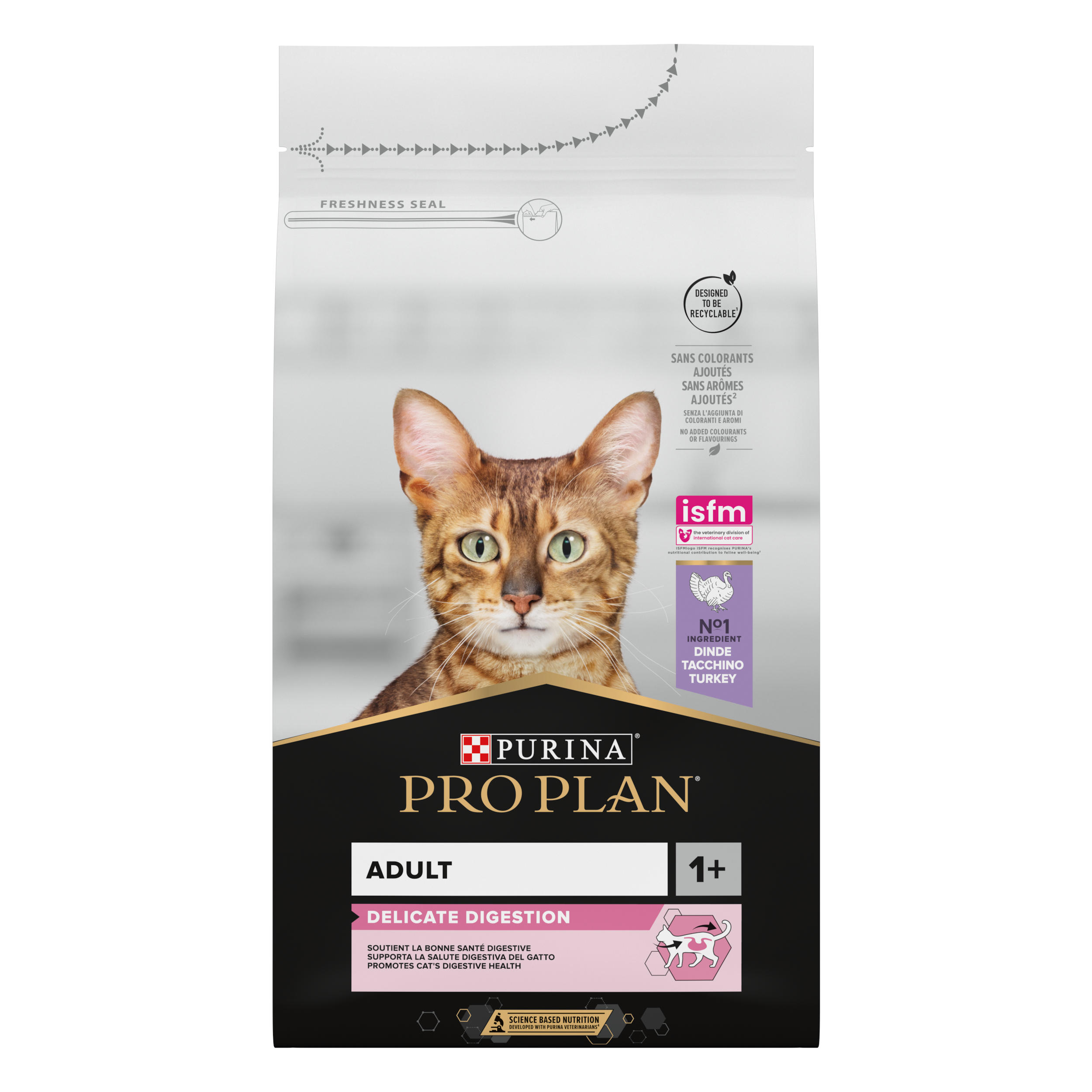 Purina Pro Plan - Croquettes chat Optidigest Dinde 1,5 kg - PRO PLAN - Imagen 2