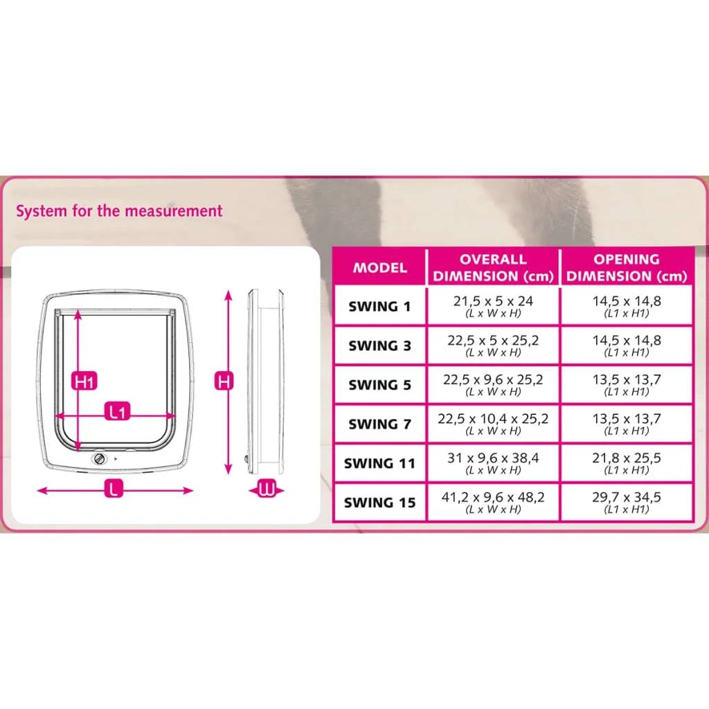 Ferplast - Chatière Swing 5 - FERPLAST - Image 7