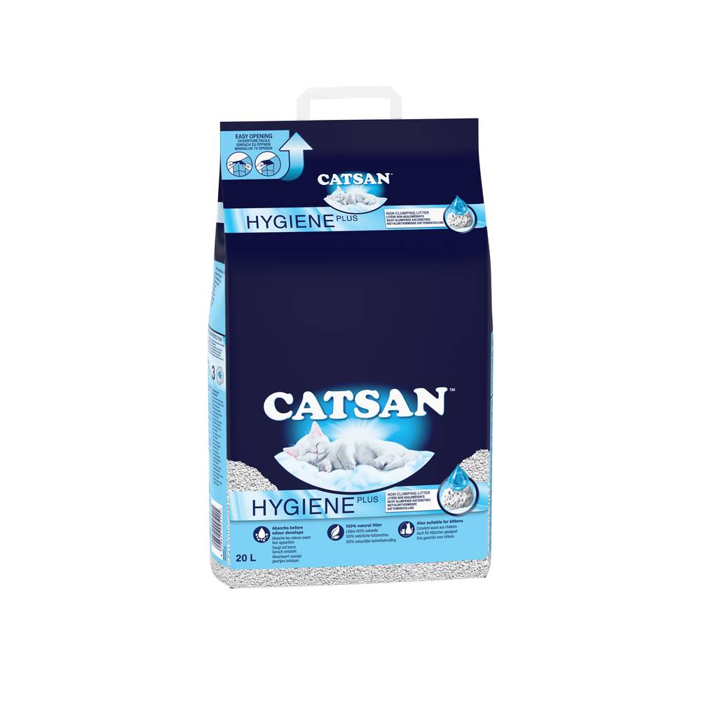 Catsan - Litière pour chat Hygiène + 20 L - CATSAN - Image 2