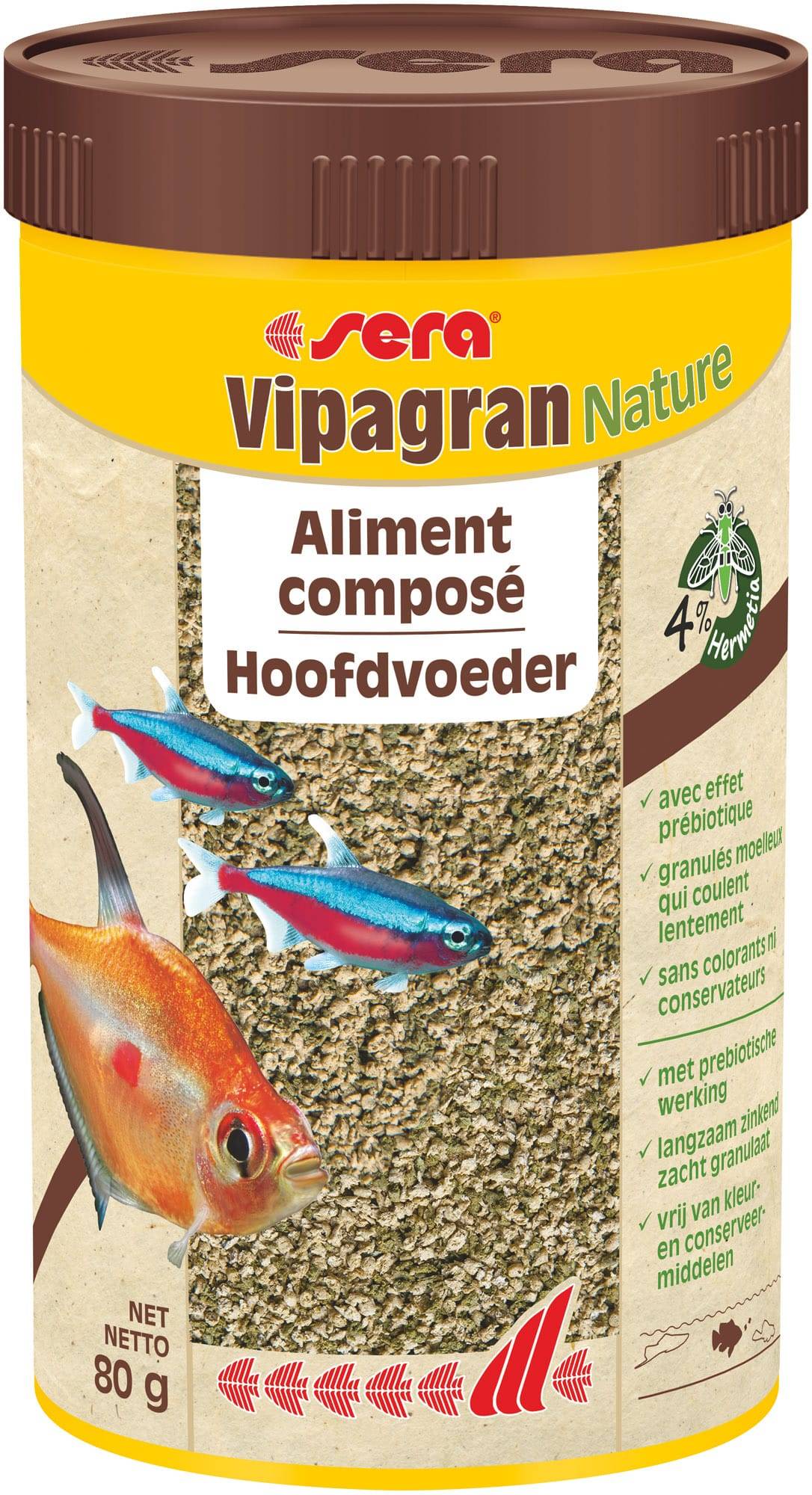 Sera - Sera - Aliment composé Vipagran Nature  250 ml - Image 1
