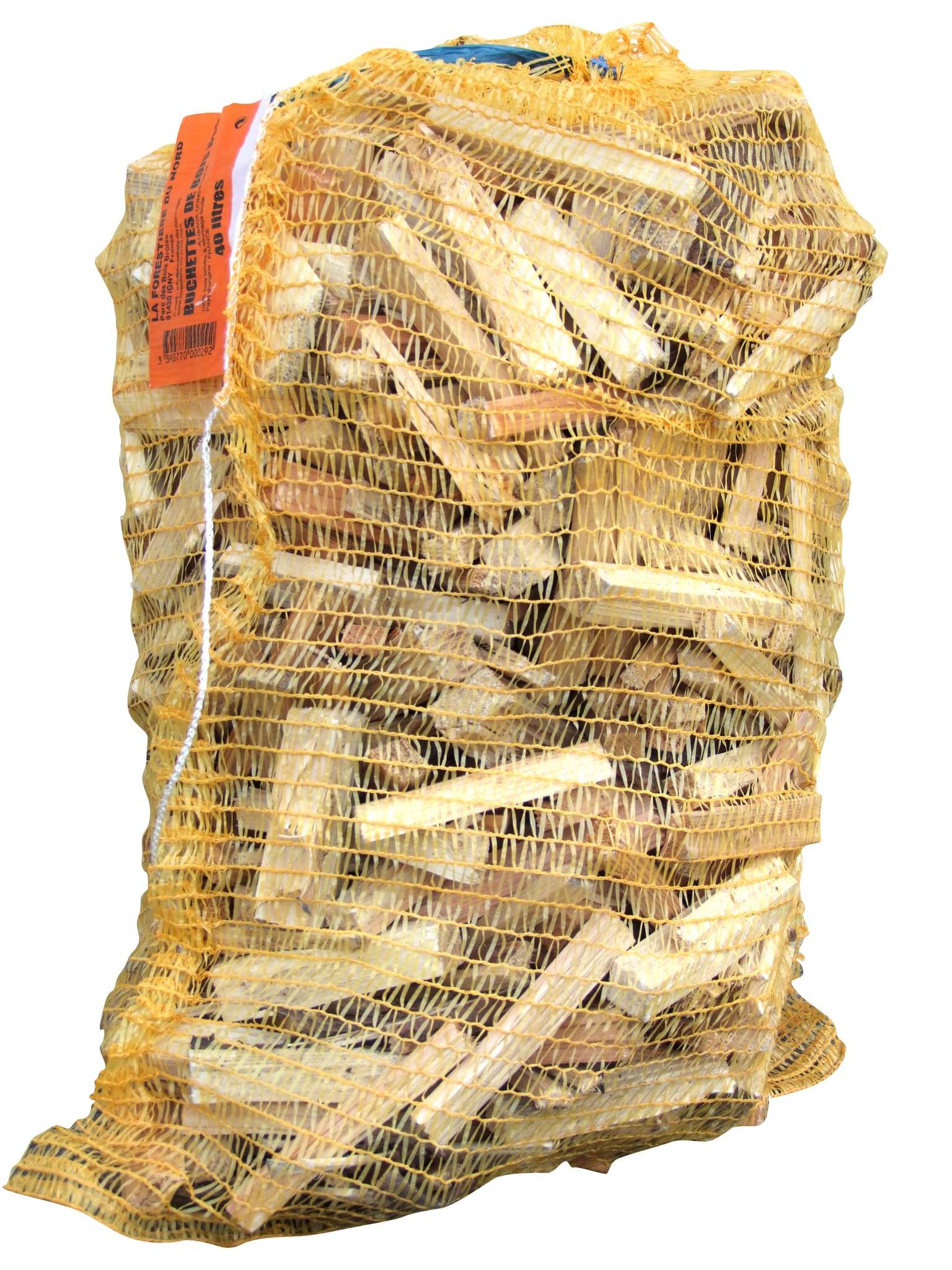 Grill O'Bois - Filet de bûchettes 40 Litres