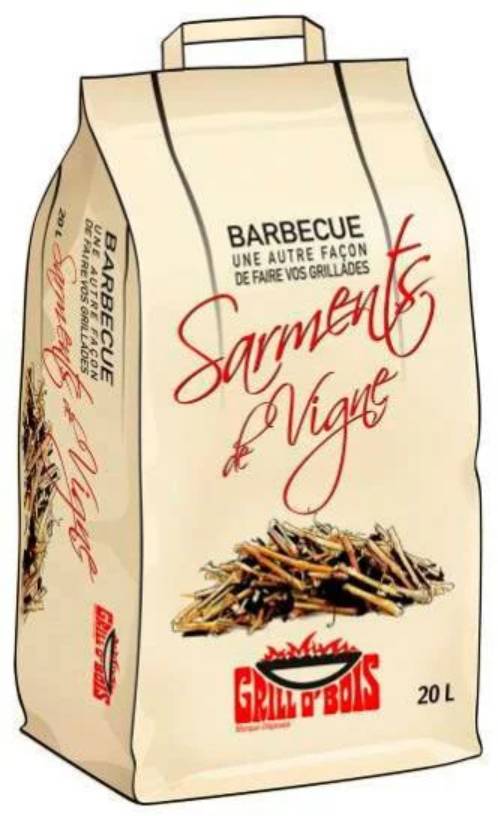 Grill O'Bois - Sarment De Vigne Solide - GRILL O'BOIS - Image 2