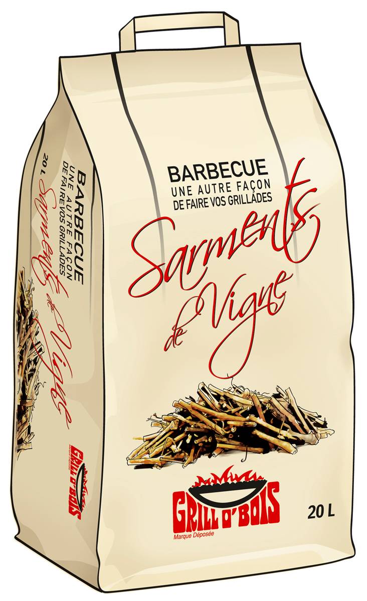 Grill O'Bois - Sarment De Vigne Solide - GRILL O'BOIS - Image 1
