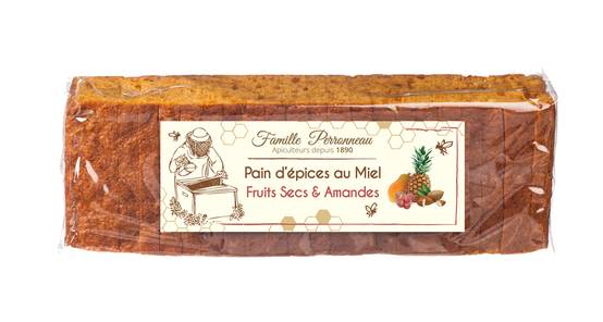 Finabeil - Pain d'épices tranché fruits secs & amandes 350 g - Finabeil