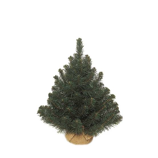 Triumph tree - Sapin de noël avec toile de jute alpine - H.60 cm