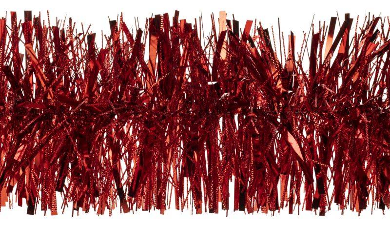Weiste - Guirlande Rouge et en relief Ø 12 x L. 200 cm