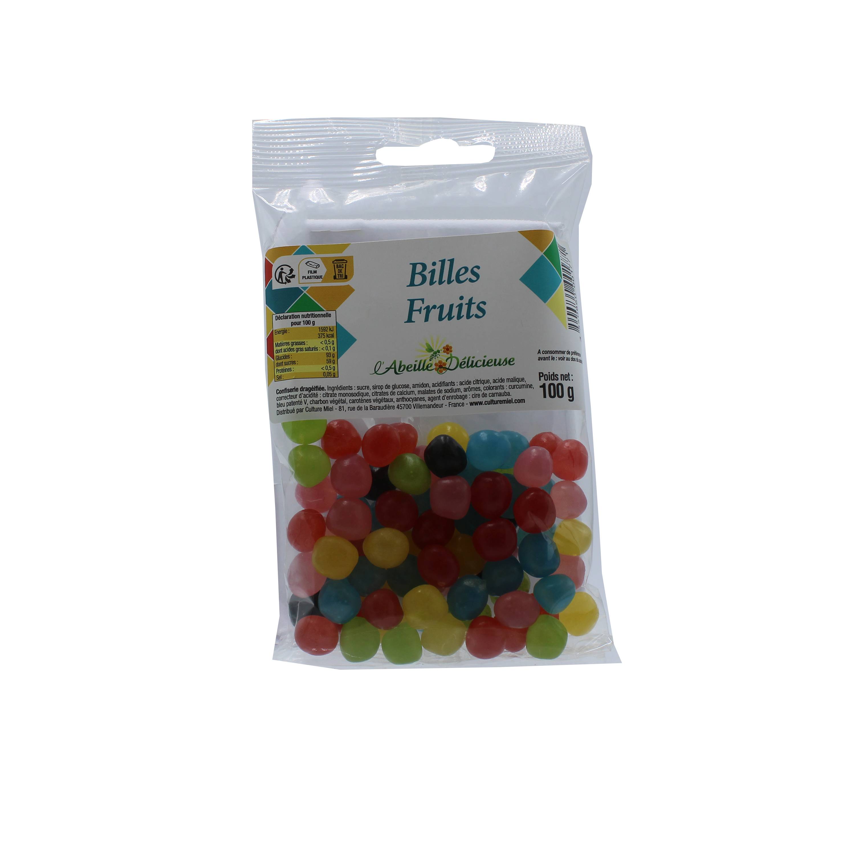 L'Abeille Délicieuse - Bolas de frutas 100 g - L'Abeille Délicieuse - Imagen 2