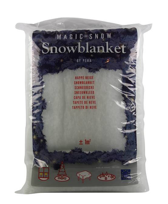 Peha - Peha - Nappe neige blanche 1 m2 - L.10 x l.32 x H.50 cm
