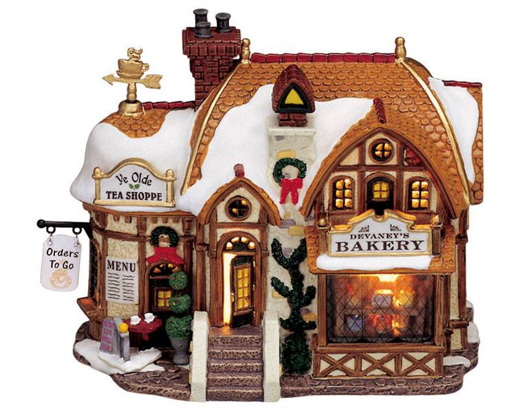 Lemax - Lemax - Figurine illuminée boulangerie Devaney