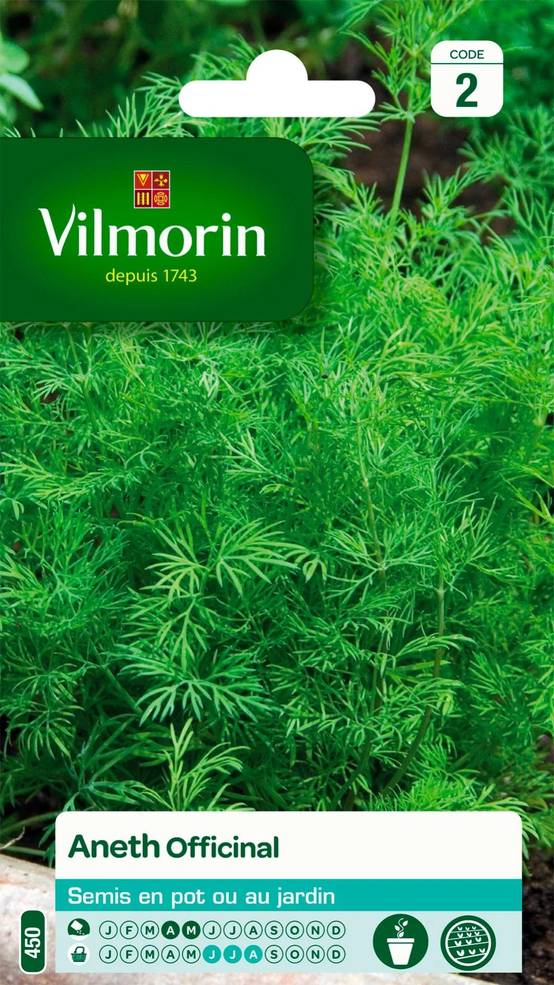 Vilmorin - Aneth officinal série 2 sachet graines 5 g - Vilmorin - Image 1