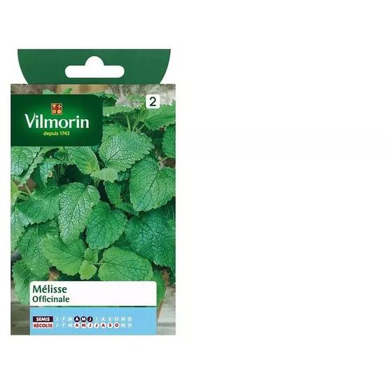 Vilmorin - Mélisse officinale série 2 sachet graines 1,5 g - Vilmorin - Image 1