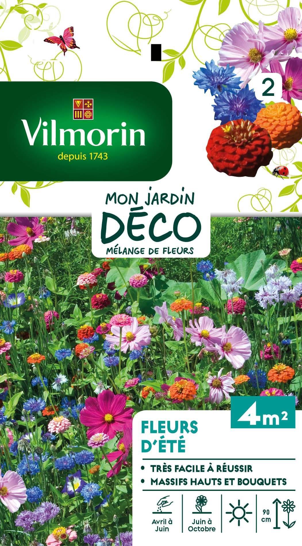Vilmorin - Jolies fleurs d été en mélange série 2 sachet graines 5 g - Vilmorin - Image 2