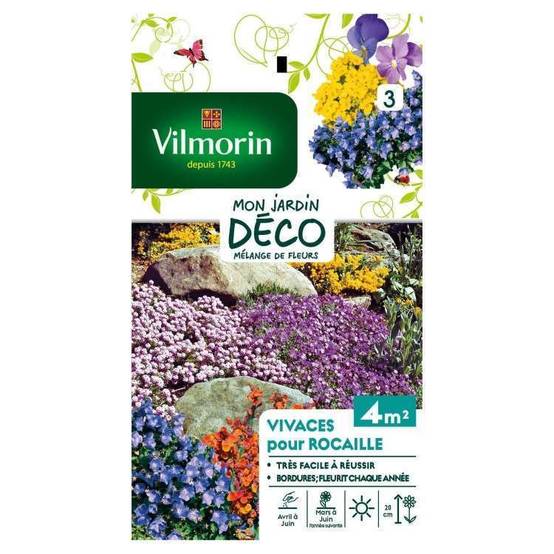 Vilmorin - Fleurs vivaces pour rocaille série 3 sachet graines 5 g - Vilmorin - Image 4