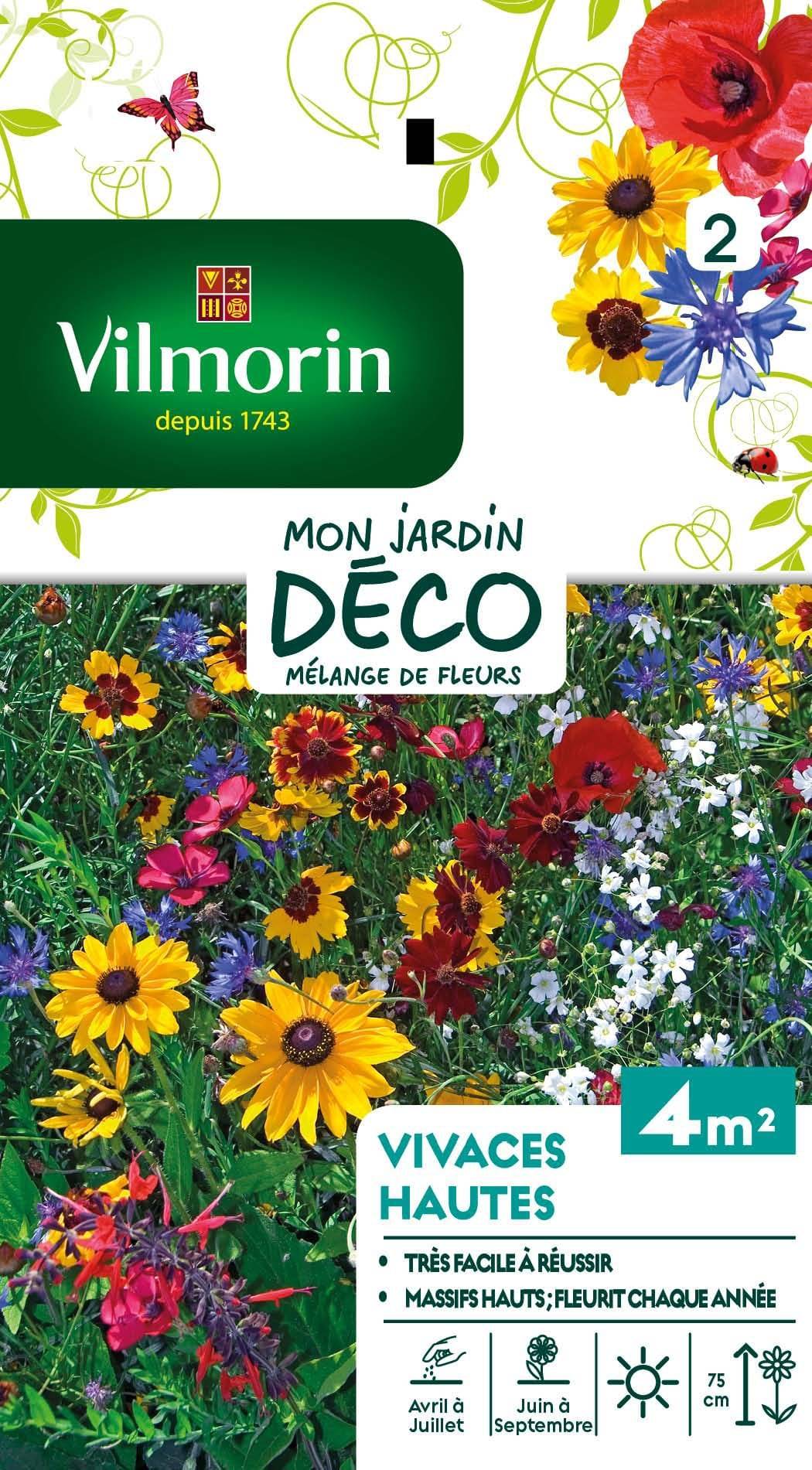 Vilmorin - Fleurs vivaces hautes série 2 sachet graines 4 g - Vilmorin - Image 2