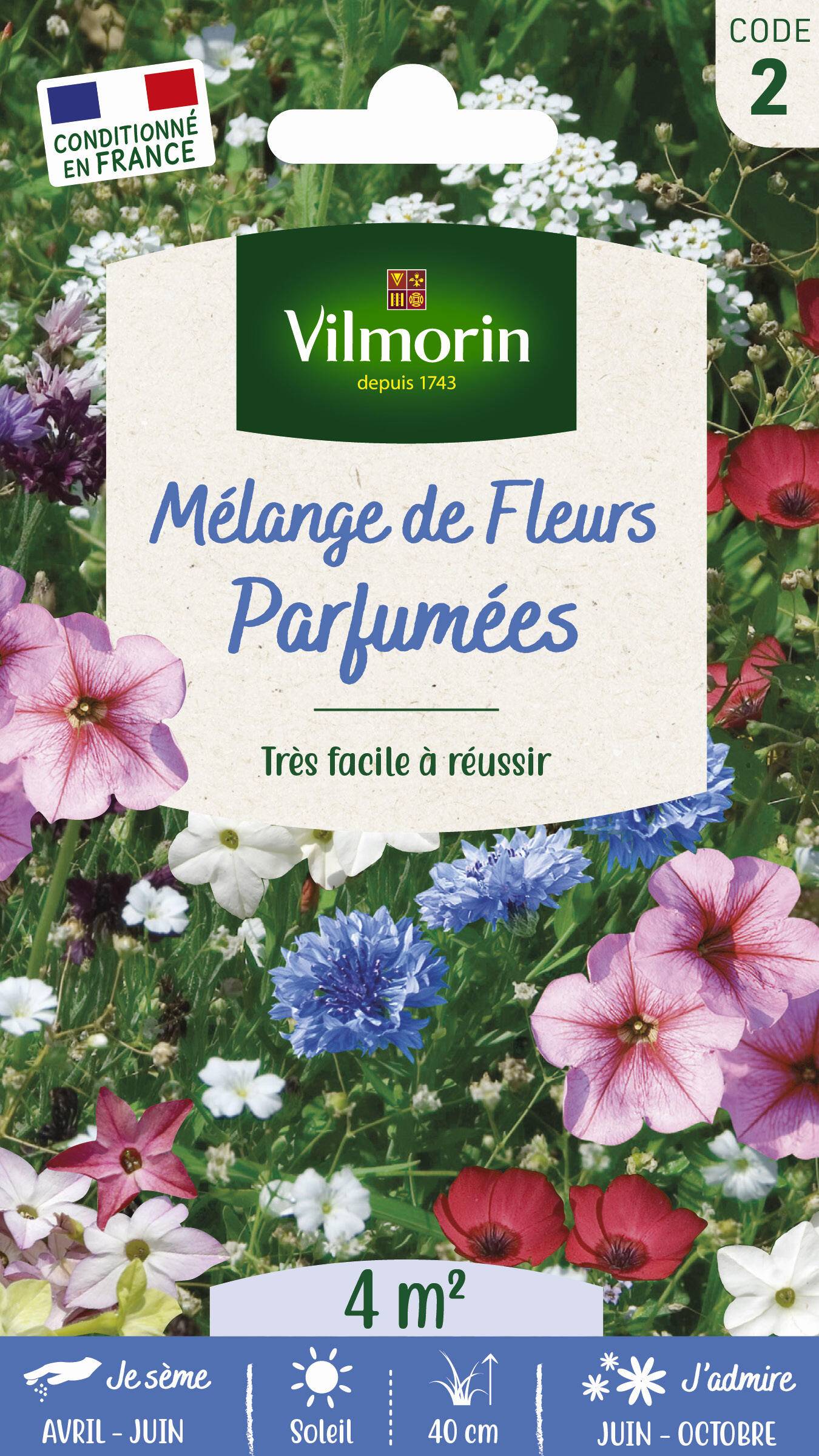 Vilmorin - Fleurs parfumées série 2 sachet graines 3 g - Vilmorin - Image 7