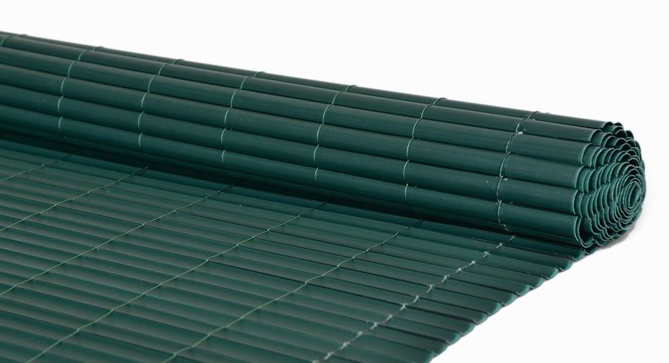 Sicatec - Canisse plastique simple face vert - L.300 x l.1 x H.100 cm - Imagen 1