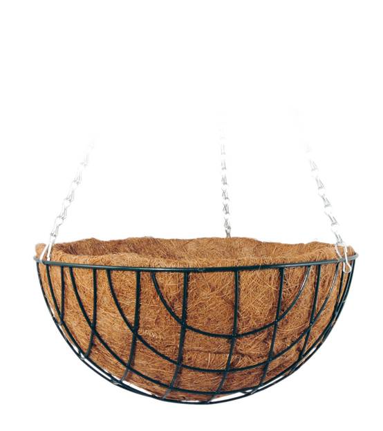 Corbeille Fibre De Coco – Suspension Anglaise - Image 1